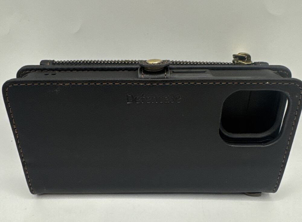 Defencase for iPhone 13 Magnetic Wallet Case Compatible with Magsafe with RFID B